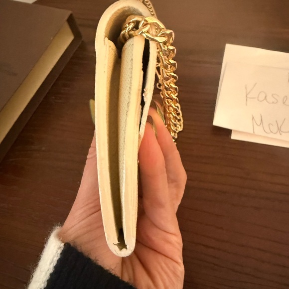 Authentic Louis Vuitton Damier Azur Emilie Wallet on unbranded chain - Picture 2 of 16